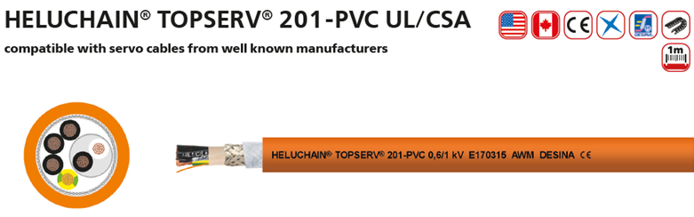 HELUCHAIN TOPSERV 201-PVC UL/CSA