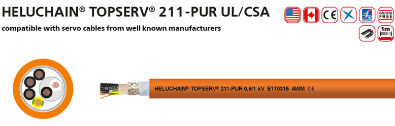 HELUCHAIN TOPSERV 211-PUR UL/CSA